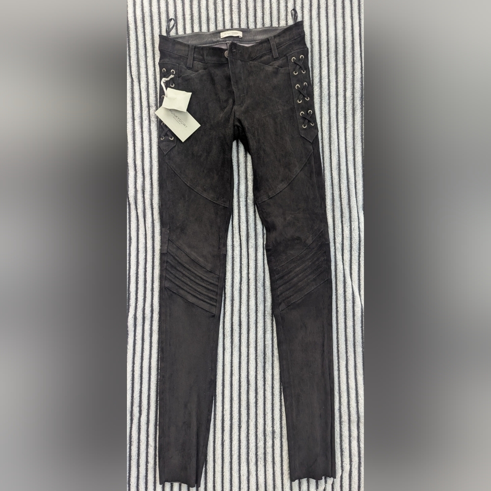 Hunkydory Black Suede Jeans